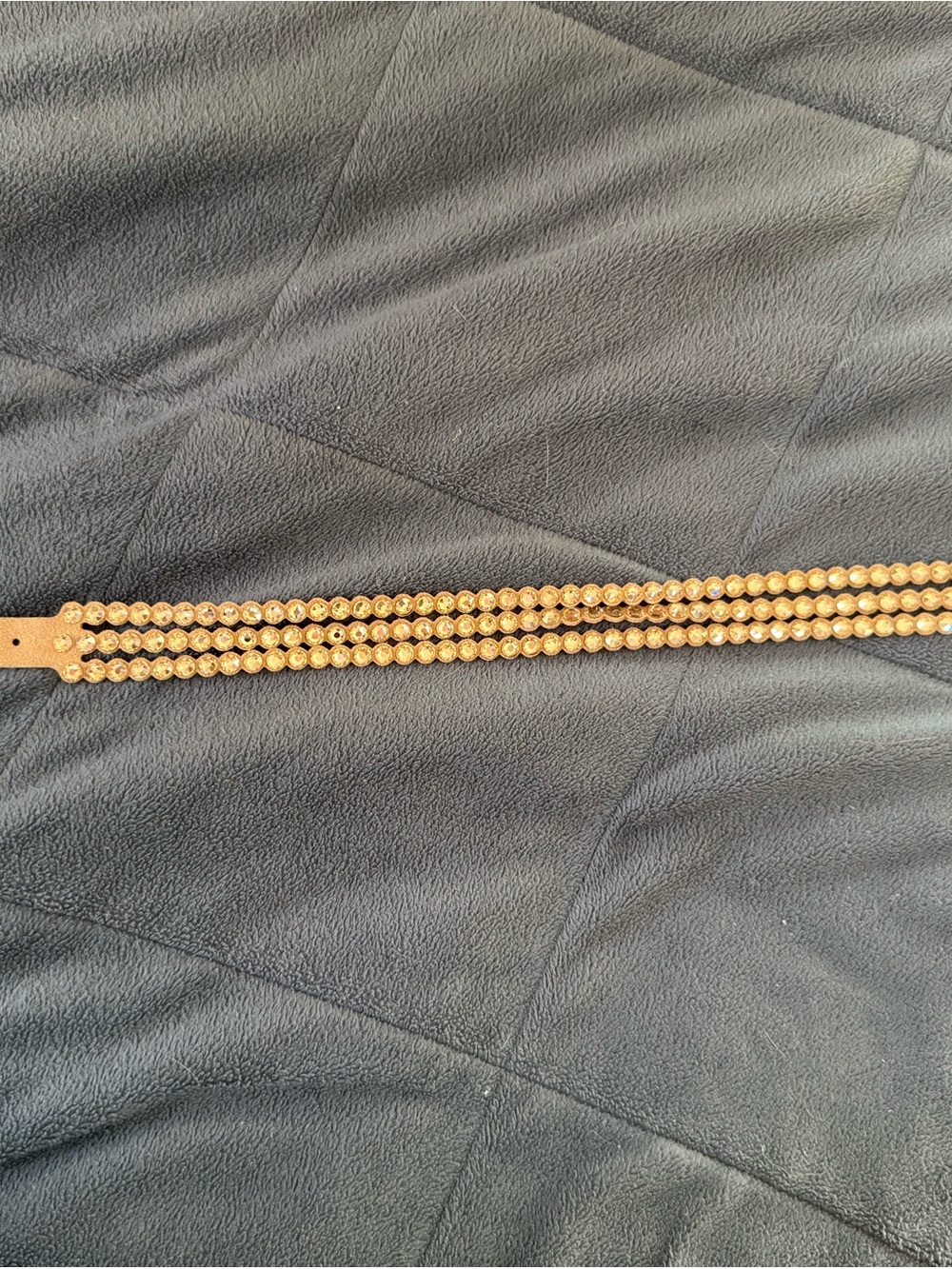 Swarovski  Crystal Triple-Row Wrap Bracelet in Cream
